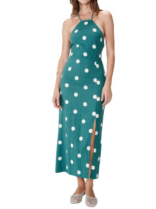 Abito lungo con stampa pois Grace & Mila | SS26210030EMER